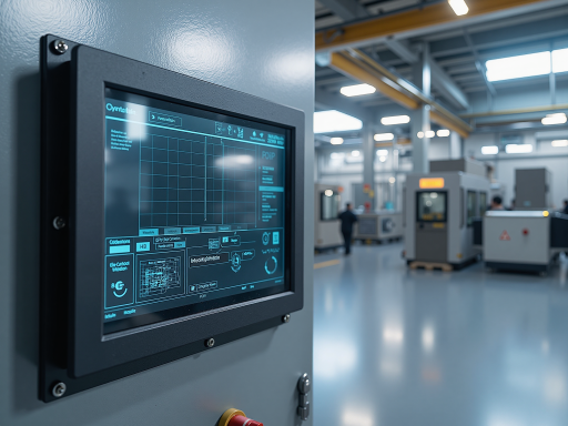 电容式和电阻式触摸屏产品展示，透明触控面板特写